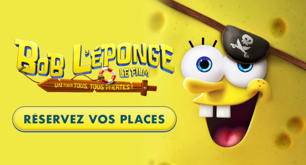 actualité Bob l'éponge - Le film : un pour tous, tous pirates